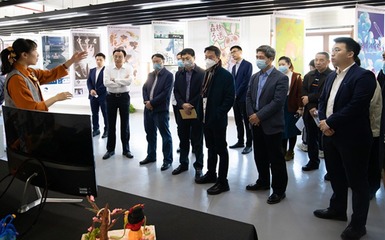 加快學校科技園建設,打造城市創新創業新名片--湛江市教育局、科技局領導蒞校調研科技園建設工作