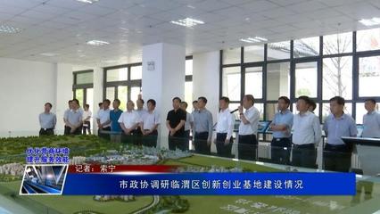 市政協調研臨渭區創新創業基地建設情況
