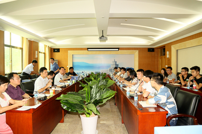 省創業基地建設專家來校考察